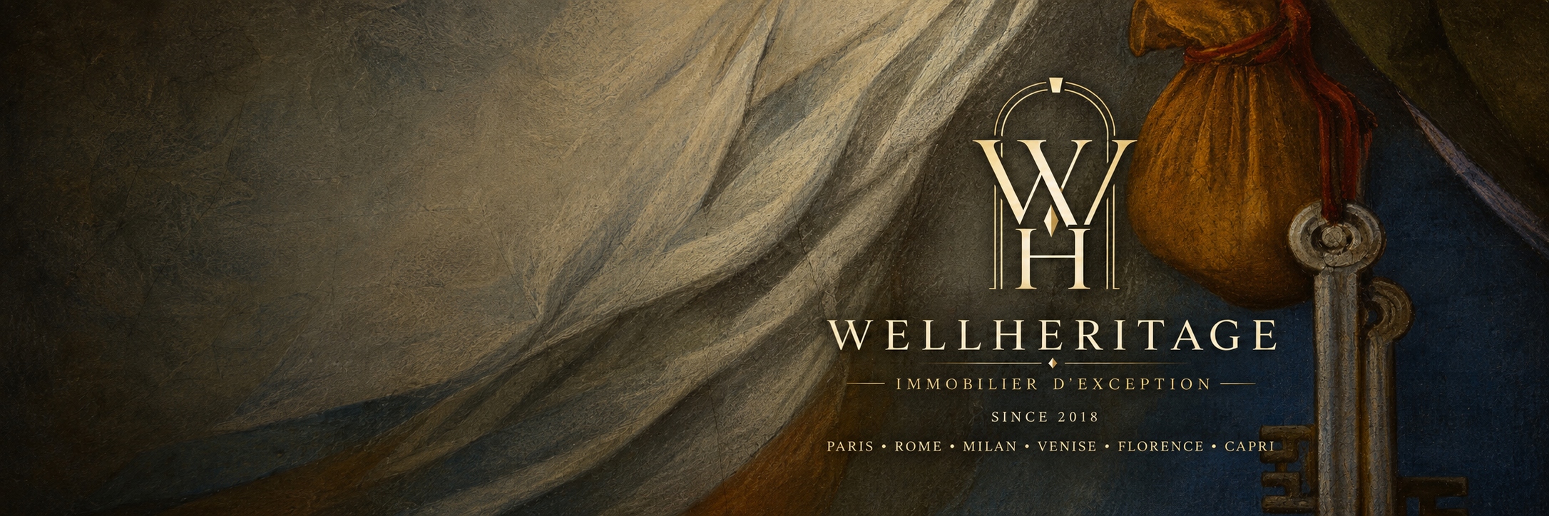 WELLHERITAGE, immobilier d'exception depuis 2018 — Paris, Rome, Milan, Venise, Florence, Capri